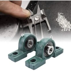 Lot De 2 Roulements à Billes UCP204 20 Mm Pour La Maison -Fispool Magasin 77744103 4