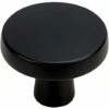Lot De 10 Boutons De Porte Noir Boutons De Tiroir Noir -Bouton De Meuble Rond Poignée Meuble Cuisine Poignée De Meuble Cuisine Noir