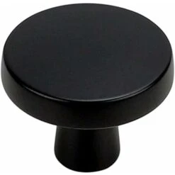 Lot De 10 Boutons De Porte Noir Boutons De Tiroir Noir -Bouton De Meuble Rond Poignée Meuble Cuisine Poignée De Meuble Cuisine Noir