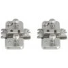 2x Embase En Croix Type BLUM 174H7100E Acier Avec Vis Spéciales Et Douilles D'écartement Prémontées Distance D = 0mm H = 8,5mm Clip Top Charnière Meuble Table Placard Tiroir Cuisine Salle De Bain -Fispool Magasin 78047134 1