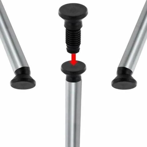 8x Embout Rentrant Pied Rond 25 30 Mm Orientable Réglage Meuble Chaise étagère Table 5 8x Embout Rentrant Pied Rond 25 30 Mm Orientable Réglage Meuble Chaise étagère Table – Image 3