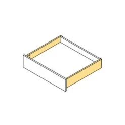 Kit De Tiroir Cuisine Avec Amortie, Hauteur 93 Mm, Longueur 350, Gris Antracithe Emuca -Fispool Magasin 78583573 3