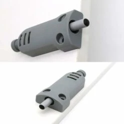 Amortisseurs De Porte De Meuble En Plastique Touch Latch Fermeture Buffer Pour Portes D'armoire Case Drawer Charnière Push To Open System, Anticollision, Amortissement Des Chocs，，Lot De 4 -Fispool Magasin 79287336 4