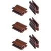 6x Système De Fixation Invisible à Queue D'aronde Plastique Marron 13 X 7,3 X20mm Emboîtement Double Sans Vissage Connecteur Rainure Menuiserie Bois Meuble Clipsage Moulure 1 6x Système De Fixation Invisible à Queue D'aronde Plastique Marron 13 X 7,3 X20mm Emboîtement Double Sans Vissage Connecteur Rainure Menuiserie Bois Meuble Clipsage Moulure -Fispool Magasin 79656571 1