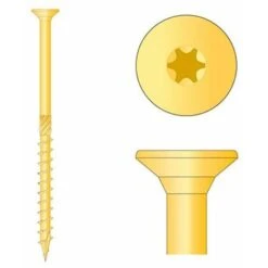 100 Rondelles D'isolation D.60 Mm + Vis à Bois L. 160 Mm -Fispool Magasin 80148812 3