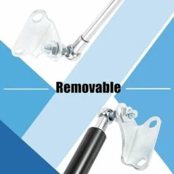 2pcs Verin à Gaz 445N Universel Amortisseur à Gaz Charnière Levage De Porte 500mm Longue Noir -Fispool Magasin 80377064 4