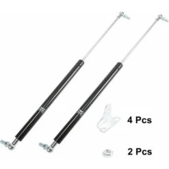 2pcs Verin à Gaz 445N Universel Amortisseur à Gaz Charnière Levage De Porte 500mm Longue Noir -Fispool Magasin 80377064 5