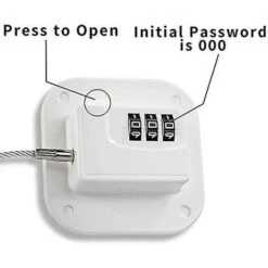 Tao Sheng Serrure De Réfrigérateur Serrure De Réfrigérateur Sans Clé Sécurité Pour Enfants Serrure De Réfrigérateur Mot De Passe Numérique Adhésif Fort Serrures De Code De Réfrigérateur Pour Tiroir D' -Fispool Magasin 80412287 4