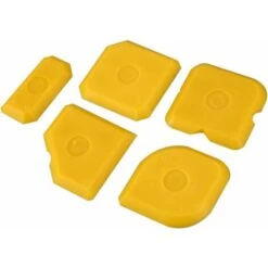 5 Pièces Ensemble D'Outil Pour Grattoir Ensemble De Jointoiement Dissolvant De Coulis à La Truelle Spatule De Lissage Des Joints De Silicone,
