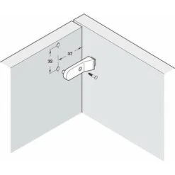 10x Amortisseur De Butée à Enfoncer Dans Trou 5mm Et Visser Plastique Delrin Blanc Porte Meuble Placard Etagère Caisson Cuisine Salle De Bain Salon Séjour -Fispool Magasin 80709636 3