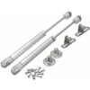 2PCS Vérins à Gaz 80N Verin Meuble Hydraulique Ressort Amortisseurs à Gaz D'origine Porte Armoire De Cuisine Bras Pneumatique