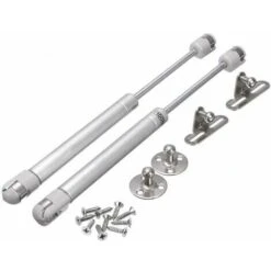 2PCS Vérins à Gaz 80N Verin Meuble Hydraulique Ressort Amortisseurs à Gaz D'origine Porte Armoire De Cuisine Bras Pneumatique