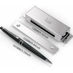 Loquet Magnetique Porte 2 Pièces Aimant Pour Porte De Placard Acier Inoxydable Loqueteau Aimant Fermeture Meuble Aimant Puissant Robuste Jusqu’à 40kg Pour Tiroirs Porte De Douche Aimanté Armoire -Fispool Magasin 80875072 2