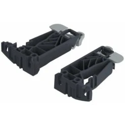 2x Clip Coulisse à Billes De Tiroir Quadro You En Bois Gauche + Droit Connecteur Plastique Rail Meuble Cuisine Hettich