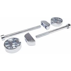 2x Connecteur Rapide Jonction Plan De Travail Ferrure D'assemblage Ø20mm épaisseur Minimum 10mm Avec Vis Fixation Support Plaquette Bois Comptoir Cuisine Salle De Bain