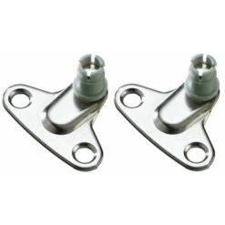 2x Equerre De Montage Assemblage Pour Compas Relevant Maxi. En Acier Nickelé Armoire Coffre Caisson Cuisine Porte Meuble Ouverture Fermeture Support Fixation