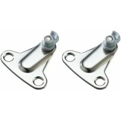 2x Equerre De Montage Assemblage Pour Compas Relevant Duo En Acier Nickelé Coffre Caisson Cuisine Porte Meuble Ouverture Fermeture Support Fixation