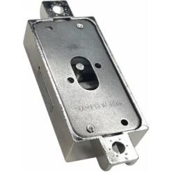 Serrure Espagnolette Clé Chromé Carré Remplacement Meuble Buffet Design Décoration Armoire, Droite -Fispool Magasin 81611466 2