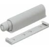 Loqueteau à Pression Avec Ressort Magnétique Ajustable ± 5mm Et Plaque D'adaptation Sans Contre Pièce Universel Porte Placard Tiroir Meuble Verrouillage Push To Open Loquet Aimant, En Plastique Gris -Fispool Magasin 81611497 1