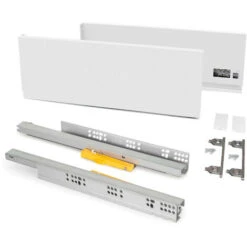 Tiroir Extérieur Vertex 40 Kg Hauteur 178 Mm Avec Push Synchro