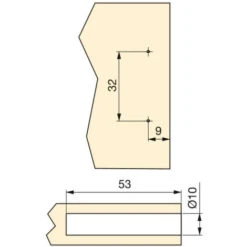 Piston Amortisseur Pour Porte à Charnières Minidamp 2 -Fispool Magasin 81948518 3