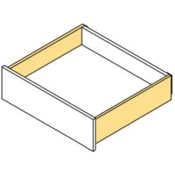 Tiroir Extérieur Vertex 40 Kg Hauteur 131 Mm -Fispool Magasin 81948570 3