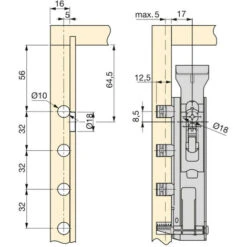 Ferrure De Suspension Invisible Pour Modules Hauts Levelup1 Avec Pletine -Fispool Magasin 81948924 3