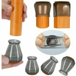 SVKBJROY Silicone Pour Pieds De Chaise Avec Protecteurs De Sol En Feutre Embouts De Pieds Chaise De 8 Pièces (Taille Petit : 0.5" - 1" Noir) - - 1" Noir) 11 SVKBJROY Silicone Pour Pieds De Chaise Avec Protecteurs De Sol En Feutre Embouts De Pieds Chaise De 8 Pièces (Taille Petit : 0.5" - 1" Noir) - - 1" Noir) -Fispool Magasin 81981334 5