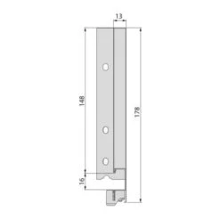 Emuca Tiroir Extérieur Vertex 60 Kg Hauteur 178 Mm, 500, Peint En Blanc, Acier, 1 Ut. - Talla 8 Emuca Tiroir Extérieur Vertex 60 Kg Hauteur 178 Mm, 500, Peint En Blanc, Acier, 1 Ut. - Talla -Fispool Magasin 82701277 3
