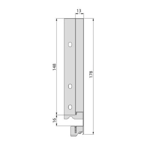 Emuca Tiroir Extérieur Vertex 60 Kg Hauteur 178 Mm, 500, Peint En Blanc, Acier, 1 Ut. - Talla 5 Emuca Tiroir Extérieur Vertex 60 Kg Hauteur 178 Mm, 500, Peint En Blanc, Acier, 1 Ut. - Talla – Image 3