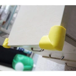 20 Protections Coins En Caoutchouc - Coussin Large Pour Protection Maximale De Bébé - Protège-Coin De Table - Avec Adhésif Double Face Pré-Fixé - Produit Certifié (Noir) -Fispool Magasin 82867041 3