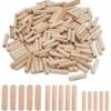 300pcs Chevilles En Bois 6mm 8mm 10mm Chevilles En Bois Assorties M6 M8 M10 Pour Meubles En Bois -Fispool Magasin 83995215 1