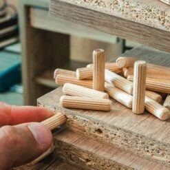 300pcs Chevilles En Bois 6mm 8mm 10mm Chevilles En Bois Assorties M6 M8 M10 Pour Meubles En Bois -Fispool Magasin 83995215 5