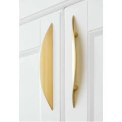 Boutons Et Poignées De Meubles,2PCS Poignée De Meubles Doré - Poignee Meuble Poignée Doré En Alliage De Zinc Distance De Trou 32mm -Fispool Magasin 84051430 4