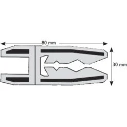 Cale Fourchette 702 PRUNIER SAS - Neutre - 30x80 Mm Pour Vis De Ø7 Mm - Boite 1000 - SCJP702 7 Cale Fourchette 702 PRUNIER SAS - Neutre - 30x80 Mm Pour Vis De Ø7 Mm - Boite 1000 - SCJP702 -Fispool Magasin 8495331 3