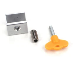 Bouchon De Loquet De Fenêtre à Châssis Coulissant De Sécurité En Une Pièce Avec Serrure De Sécurité Pour Cadre De Porte De Fenêtre En Alliage D'aluminium à La Maison-3024.5mm -Fispool Magasin 85548247 2