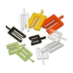 Cale De Pose Fourchette Lrg.36mm L.40mm Epaisseur 1mm Transparent - Sachet De 1000