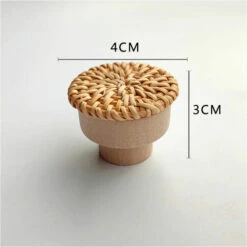 Lot De 12 Boutons De Commode Ronds En Rotin De Style Bohème - Fabriqués à La Main - Avec Vis - Pour Meubles En Bois - Pour Commode, Tiroirs, Armoire 11 Lot De 12 Boutons De Commode Ronds En Rotin De Style Bohème - Fabriqués à La Main - Avec Vis - Pour Meubles En Bois - Pour Commode, Tiroirs, Armoire -Fispool Magasin 85786916 5