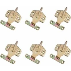 Verrous De Table En Métal Plaqué Couleur Pour Salle à Manger Serrure De Connexion De Table Serrure De Table à Manger Boucle En Ormeau Attache De Table à Grande Plaque-