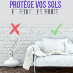 20x Patins Pour Meuble En Téflon Avec Vis - Ø 19 Mm (rond) - PTFE Patins Pour Meubles/Planeur PTFE (Teflon) Avec Vis -Fispool Magasin 86379493 5