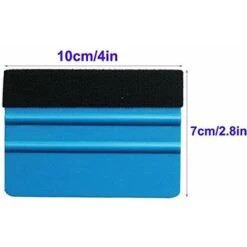 MSBD Outil De Pellicule De Vinyle Outil De Film Pour Fenêtre Outil De Teinte Pour Fenêtre Outil De Papier Peint Avec Raclette En Feutre, Couteau Pour Passe-temps -Fispool Magasin 86478366 4