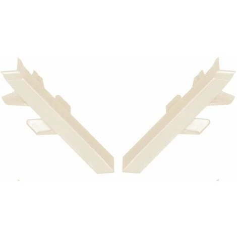 2x Connecteur Angle Extérieur Sortant Jonction D'angle 90° Pour Profil Décoratif Bande D'étanchéité Plinthe Finition Coin Plan De Travail Cuisine Salle De Bain Meuble Protection, En Plastique Beige 3 2x Connecteur Angle Extérieur Sortant Jonction D'angle 90° Pour Profil Décoratif Bande D'étanchéité Plinthe Finition Coin Plan De Travail Cuisine Salle De Bain Meuble Protection, En Plastique Beige