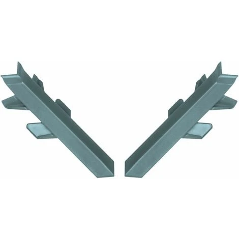 2x Connecteur Angle Extérieur Sortant Jonction D'angle 90° Pour Profil Décoratif Bande D'étanchéité Plinthe Finition Coin Plan De Travail Cuisine Salle De Bain Meuble Protection, En Plastique Anthraci 3 2x Connecteur Angle Extérieur Sortant Jonction D'angle 90° Pour Profil Décoratif Bande D'étanchéité Plinthe Finition Coin Plan De Travail Cuisine Salle De Bain Meuble Protection, En Plastique Anthraci