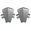 2x Connecteur Angle Intérieur Rentrant Jonction D'angle 135° Pour Profil Décoratif Bande D'étanchéité Plinthe Raccordement Plan De Travail Finition Cuisine Salle De Bain Meuble Protection, En Plastiqu -Fispool Magasin 86857993 1