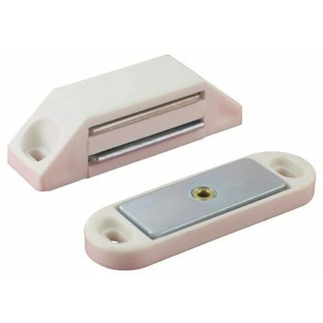 Loqueteau Magnétique 6 Kg 2 Pièces - PVM 3 Loqueteau Magnétique 6 Kg 2 Pièces - PVM