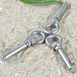 Boulons à Expansion M8 X 100mm Manchon En Acier Boulon à œil 304 Inoxydable Expansion Du Béton Ancrage Vis à Oeil Chevilles Boulons 2-Pack -Fispool Magasin 87414447 3