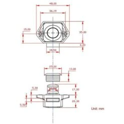 10pcs Mini Bouton Poussoir Tiroir Placard Porte Catch Lock Caravan Motorhome Nickel Bateau Bouton De Verrouillage - Nickel 10pcs -Fispool Magasin 87838108 5