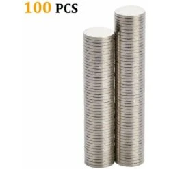 100x Disc Neo Néodyme Terres Rares Aimants Forts Modèles Craft -Fispool Magasin 87901162 3