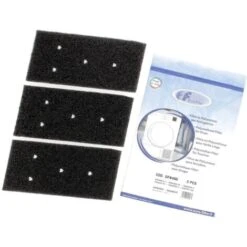 Lot De 3 Filtres Mousse (481010716911) Sèche-linge KITCHENAID, BAUKNECHT, LADEN, PRIVILEG, WHIRLPOOL, MAYTAG