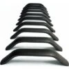 10X Poignées De Porte Boutons De Tiroir Cuisine Armoire Poignées Placard Tiroir Chambre Meubles Tirer Noir Entraxe 128mm -Fispool Magasin 88042484 1